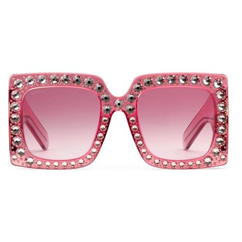 pink oversized gucci glasses|gucci pink eyeglasses.